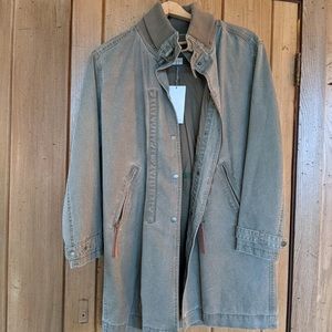 Poetry cotton canvas field jacket